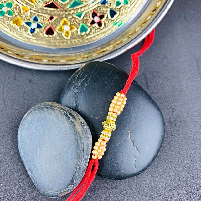 Super bhaiya Rakhi With Traditional Thali